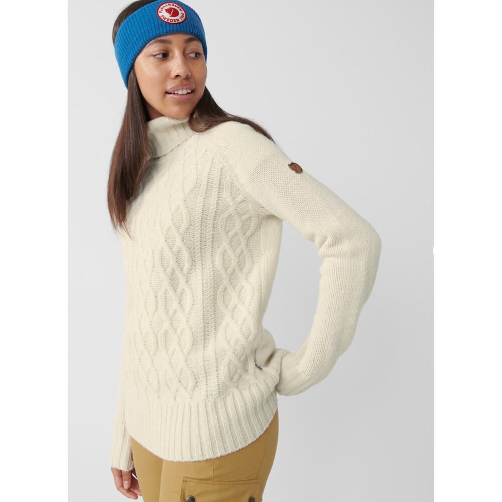 fjall raven ovikcable knit roller neck sweater - Picture 2 of 11